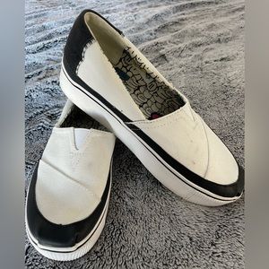 Toms Alpargata Boardwalk White Sneaker